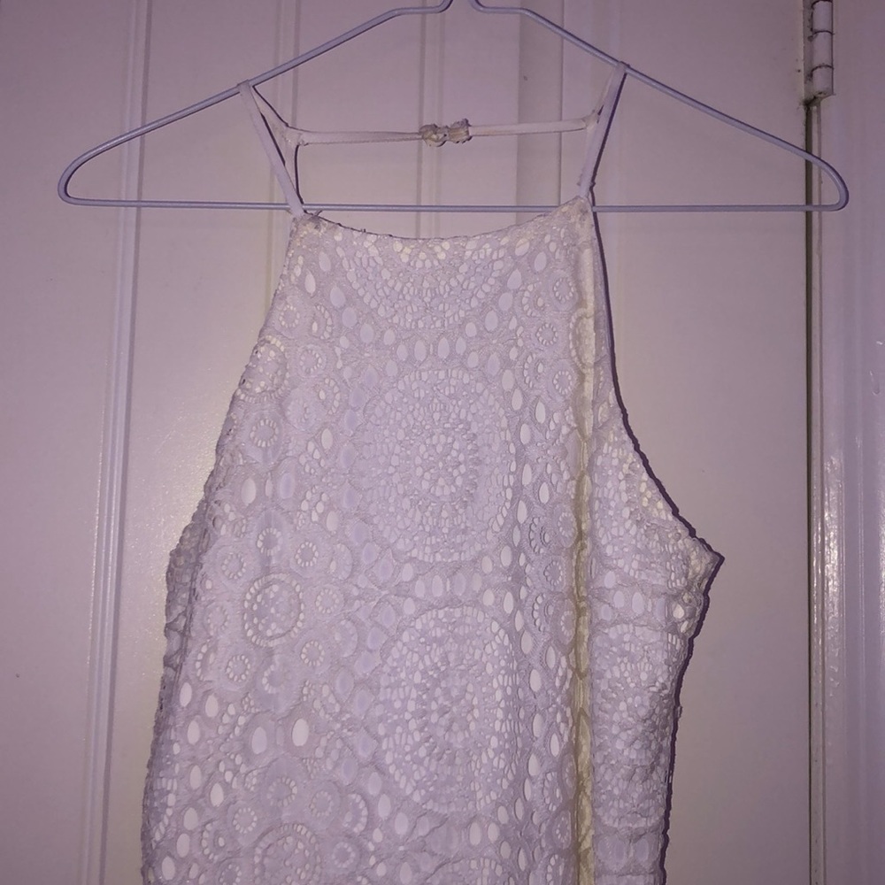 white dress